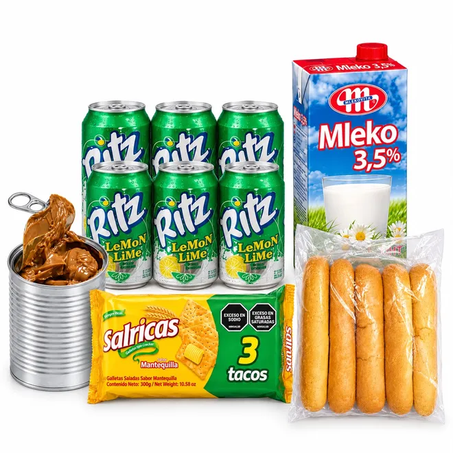 Combo dulce y refrescante + bolsa de pan de regalo