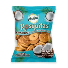 Galleta dulce, rosca de coco, 250 g, My Bit Nezka
