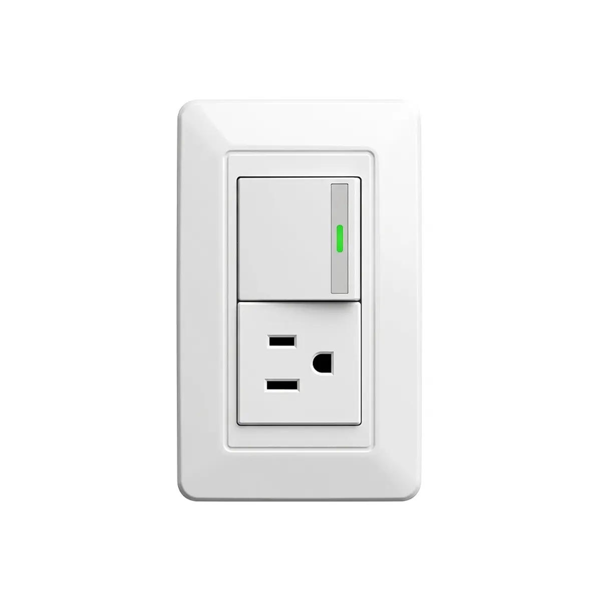 Interruptor con tomacorriente combinado 120 V / 10 Ah