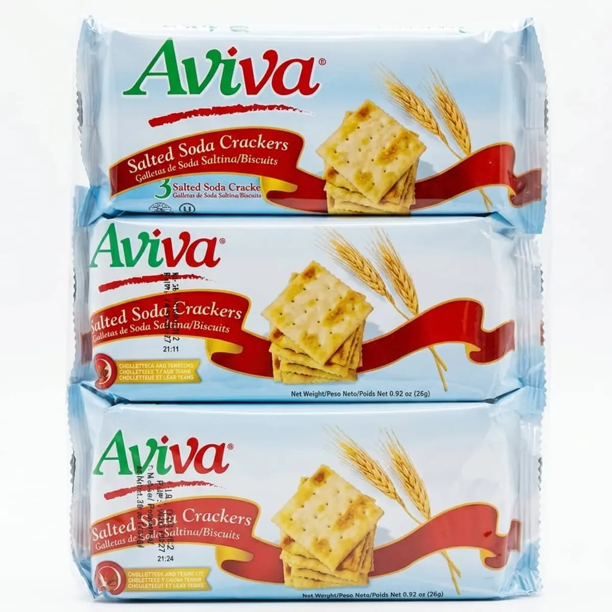 Galleta de soda Saltina (9 x 26 g) Aviva