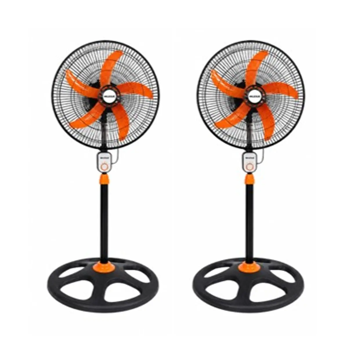 Ventiladores de 18" color naranja (dos unidades) Milexus