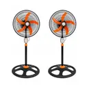Ventiladores de 18" color naranja (dos unidades) Milexus