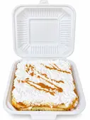 Tarta de nata de dulce de leche