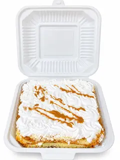 Tarta de nata de dulce de leche