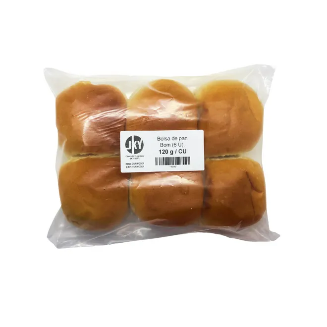 Bolsa de pan bum, 6 u