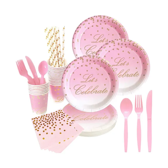 Set de artículos para fiesta