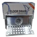 Desagüe de piso con sifa antiolores 2" de 20X10 cm, SPC