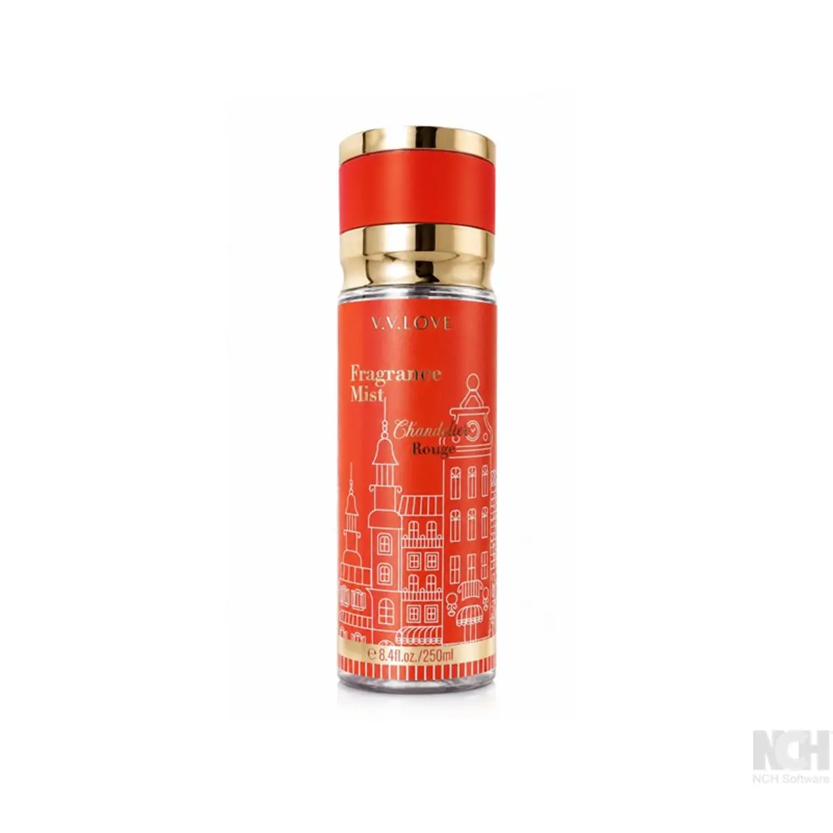 Fragancia perfumada Chandelier Rouge, 250 ml, V.V. Love