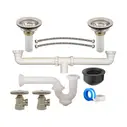 Kit para instalación de mezcladora de fregadero, RUGO