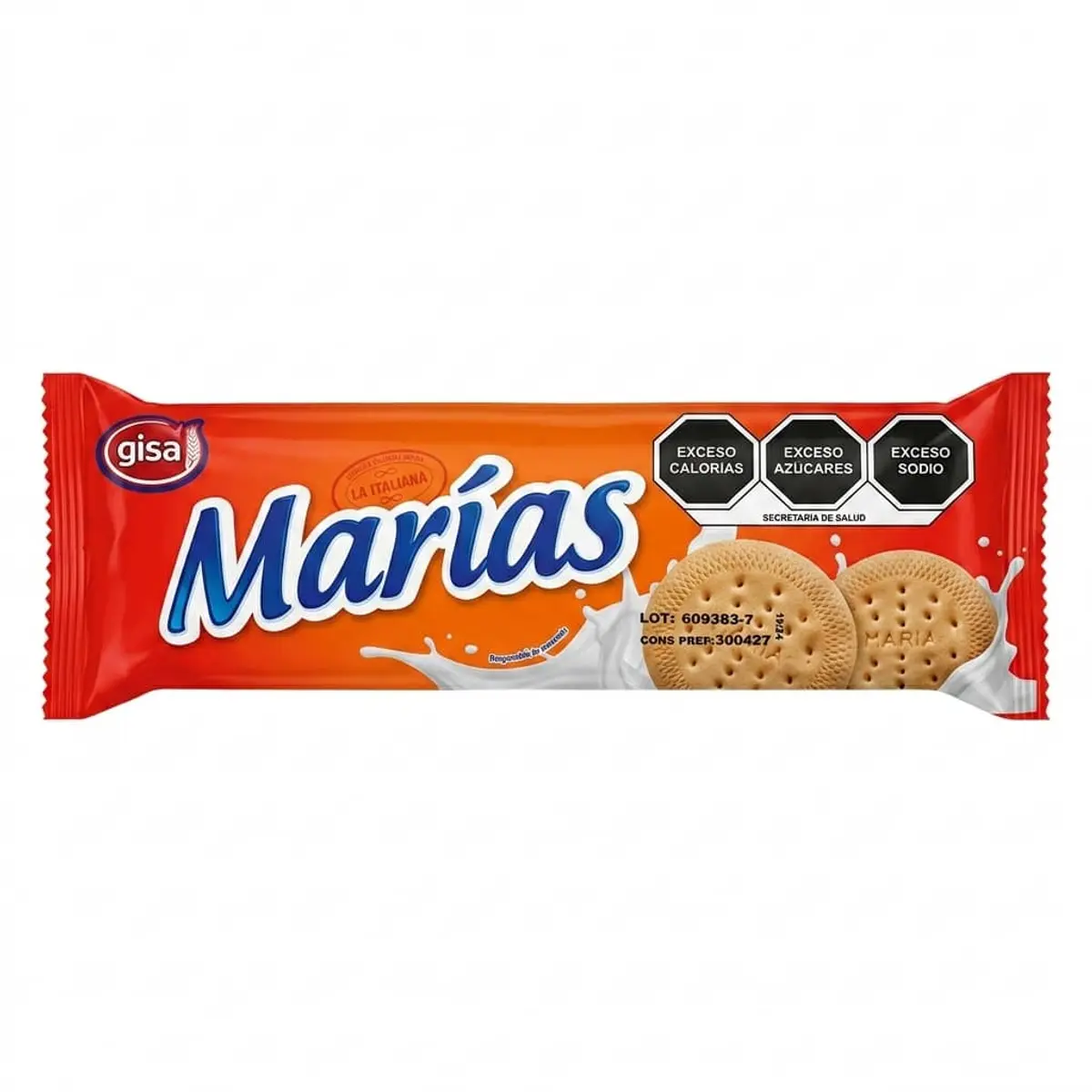 Galletas María, 160 g, Gisa