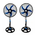 Ventiladores de 18" color azul (dos unidades) Milexus