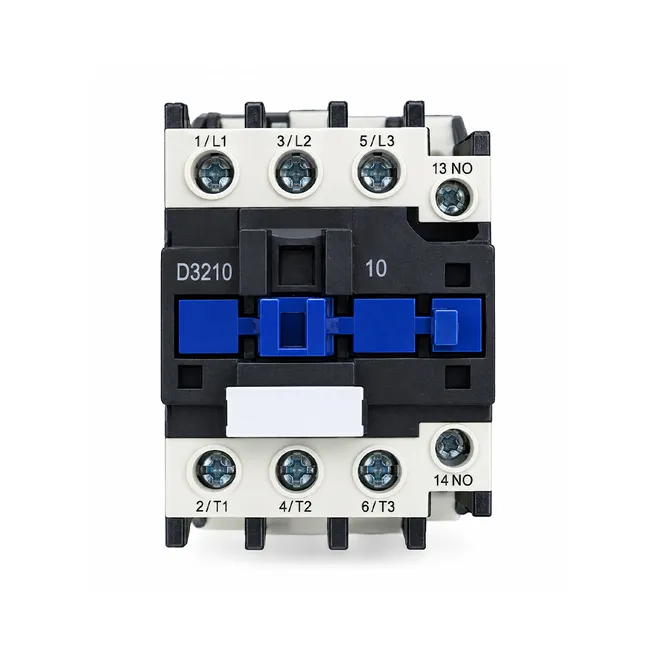 Contactor magnético de 3 polos de 220 V / 32 Ah