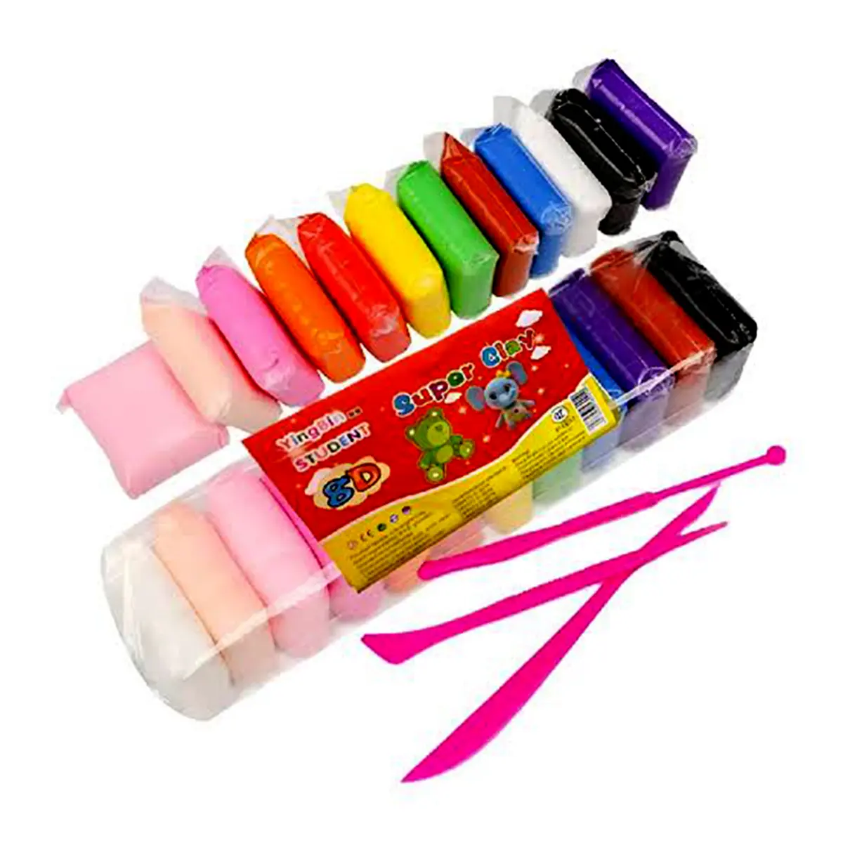 Set de plastilina con accesorios