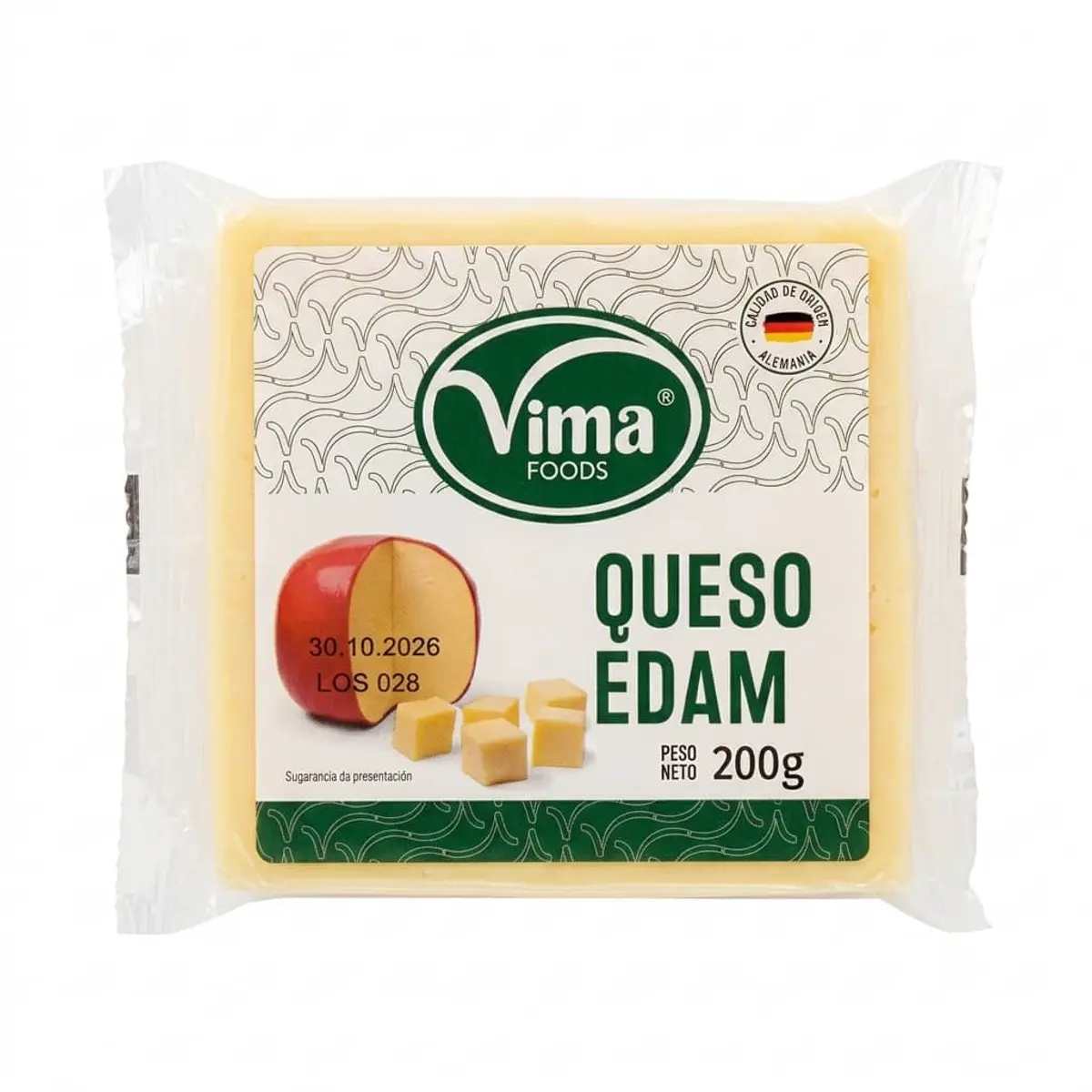 Queso Edam, 200 g, Vima
