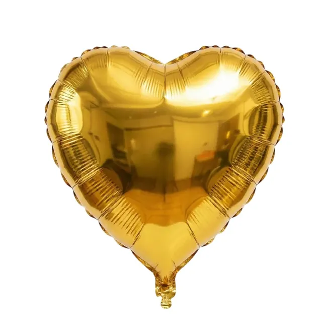 Globo con forma de corazón