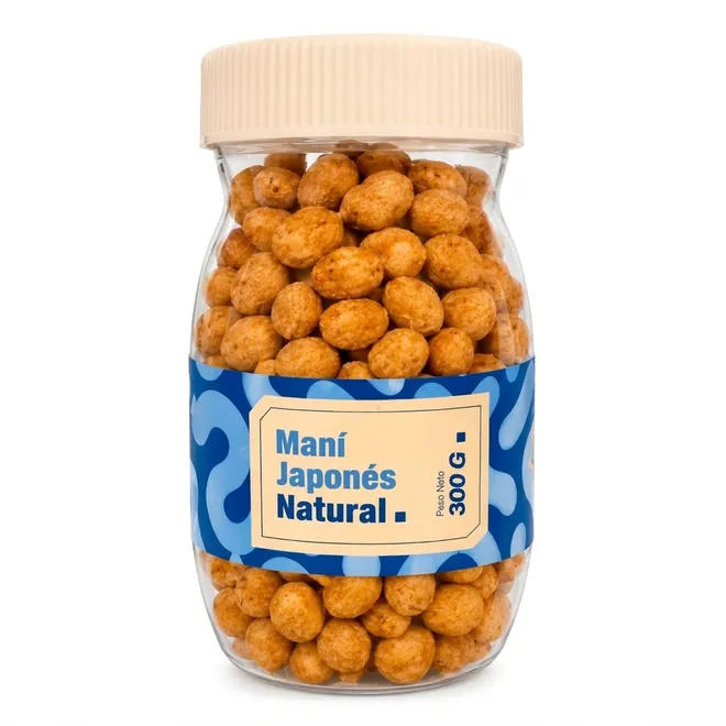 Maní japonés natural, 300 g, MariaKuka