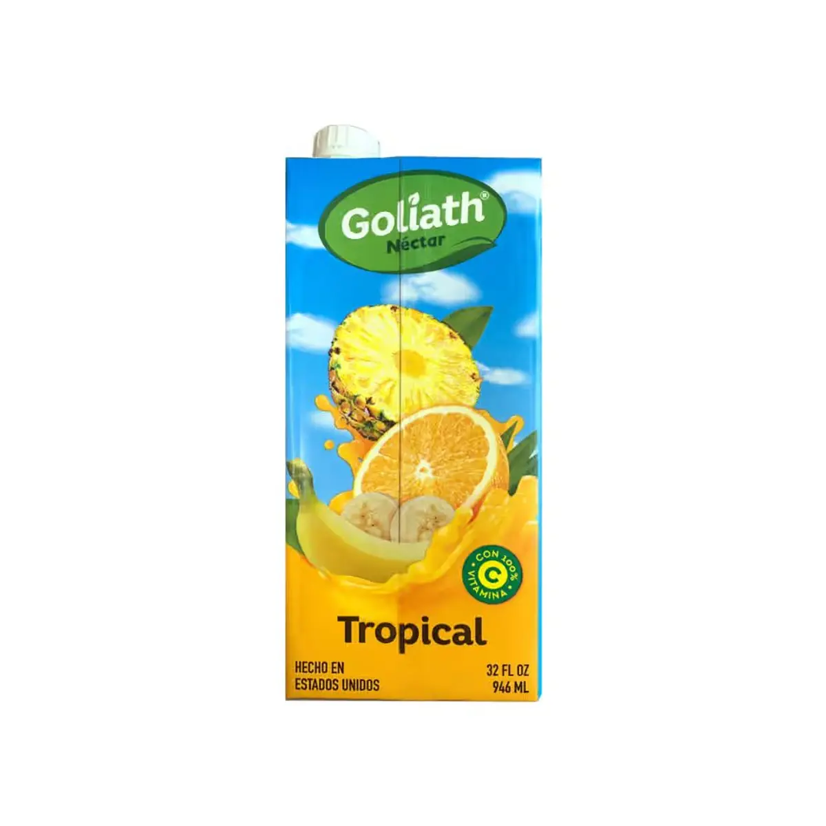 Jugo sabor tropical, 946 ml, Goliath