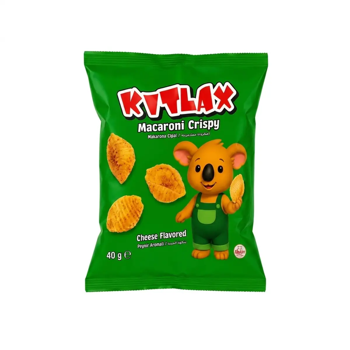 Snacks con sabor a queso, 40 g, Kitlax