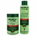 Juego de champú y tratamiento vegano con romero y cupuacu (2 x 1 L) Nevada