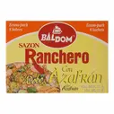 Sazón Ranchero de adobo con azafrán (24 x 9 g) Baldom