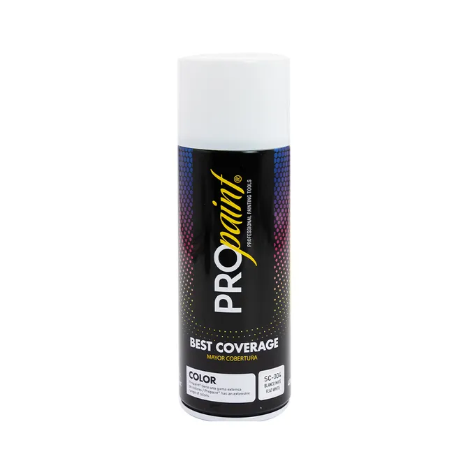 Pintura spray de color blanco mate, Propaint