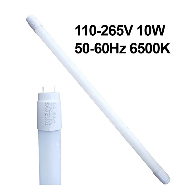 Tubo LED T8 10W Luz Fría 6500K, SPC