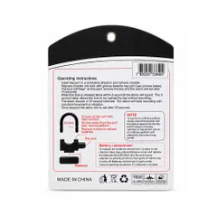 Candado de seguridad de 60 mm con alarma integrada
