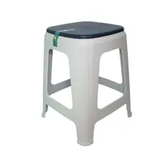 Banqueta de plástico alta