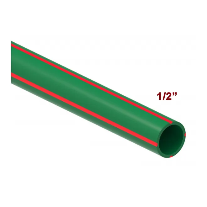 Tubería de termofusión de 1/2" verde