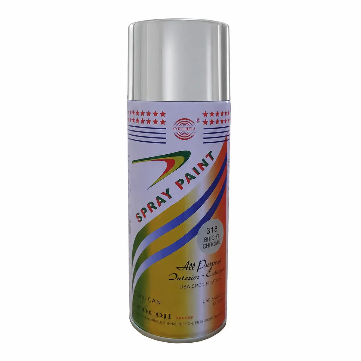 Pintura spray color Plateado, 400 ml, COLLRFIA