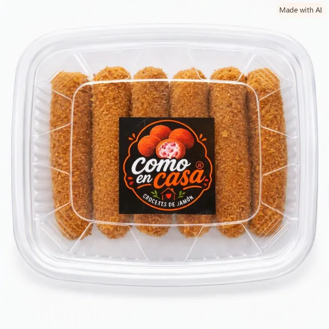 Croquetas de jamón (12 x 30 g) Como en Casa