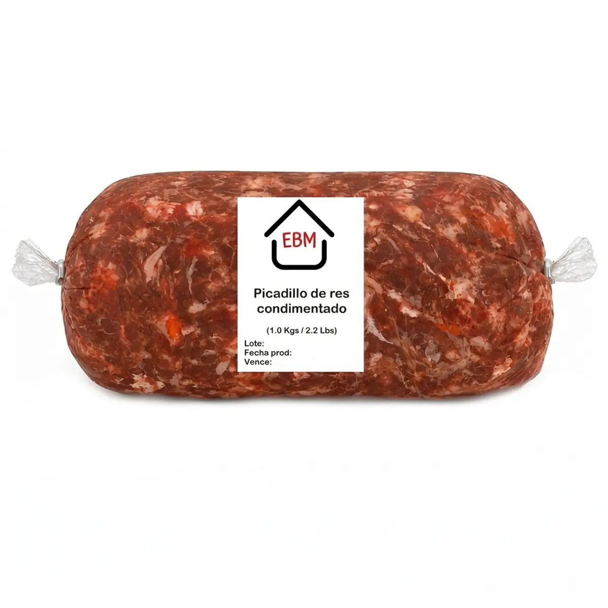 Picadillo de res condimentado, 1 kg, EBM