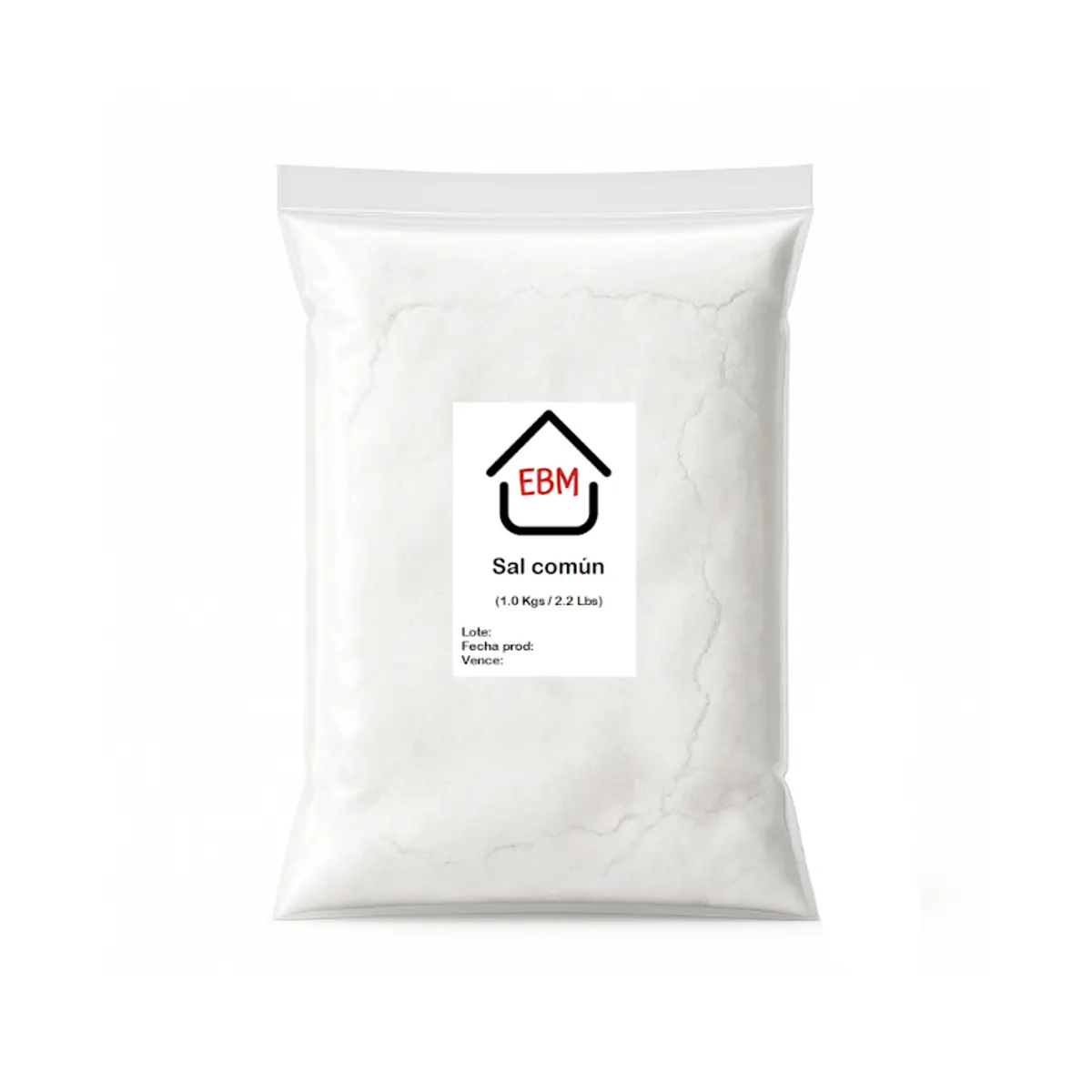 Sal común,1 kg, EBM