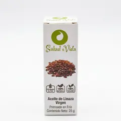 Aceite de linaza, 25 g, Salud y Vida