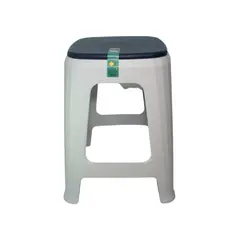 Banqueta de plástico alta