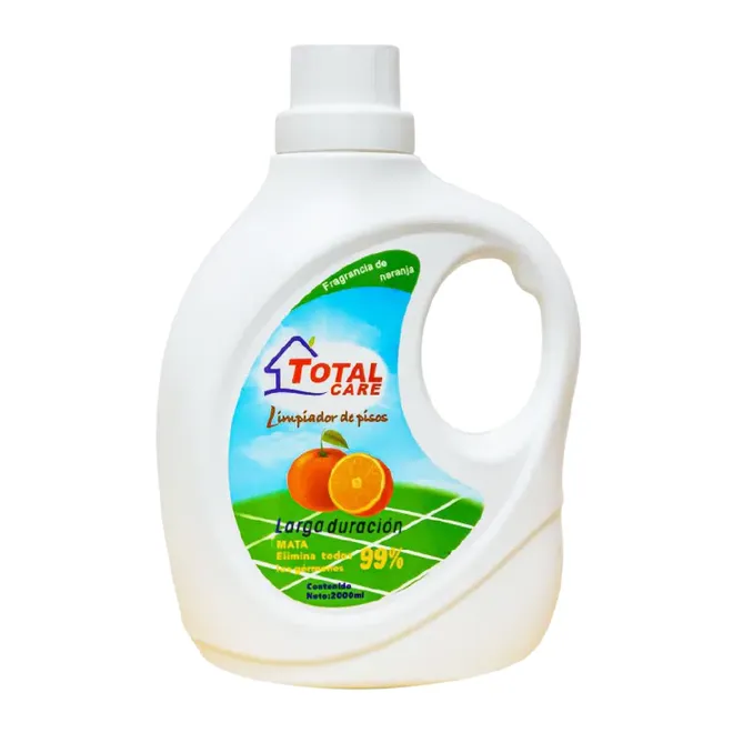 Limpiasuelos con aroma a naranja, 2 L, Total Care