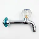 Grifo de pared para fregadero con mariposa transparente, Proefix