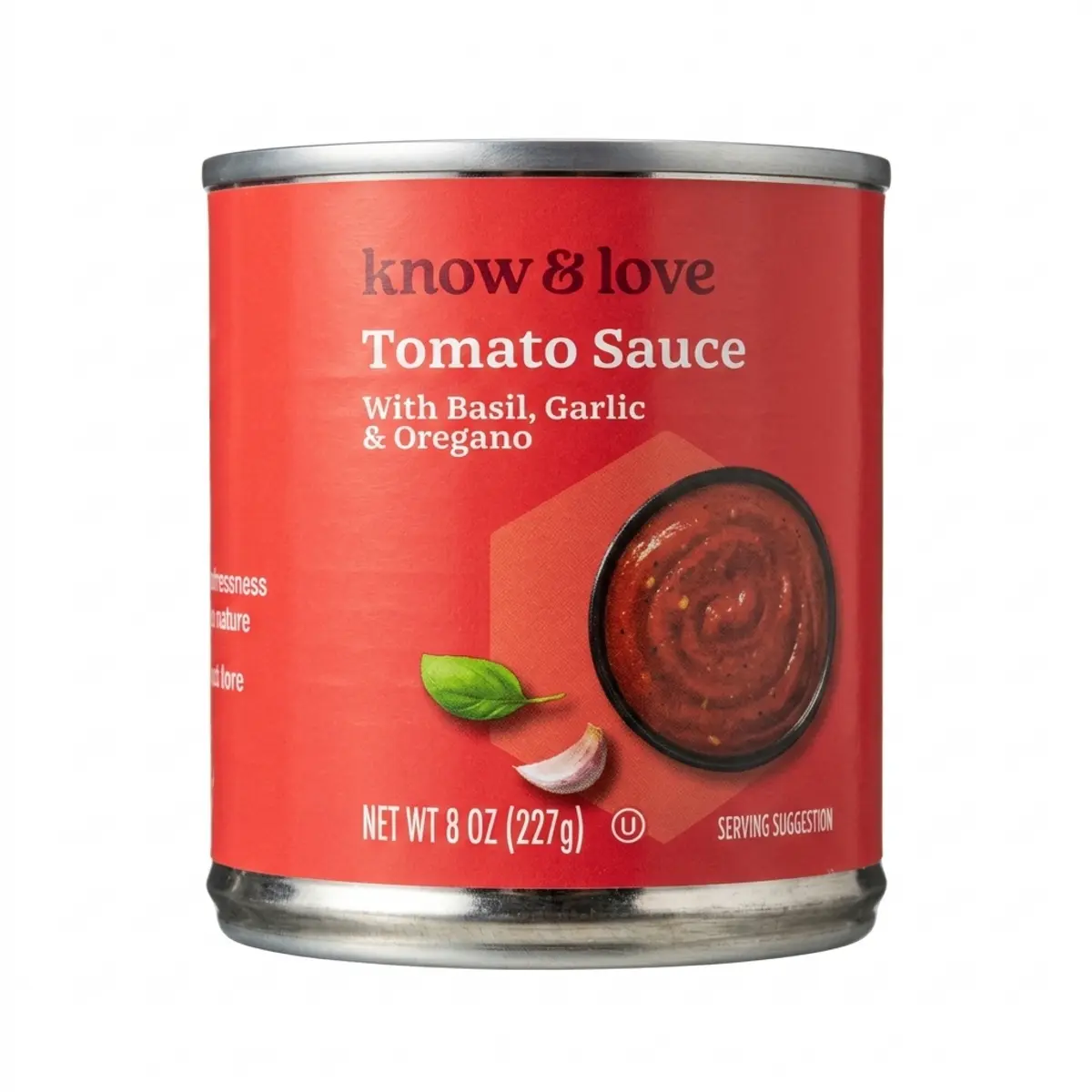 Salsa para pastas con orégano y ajo, 227 g, K&L