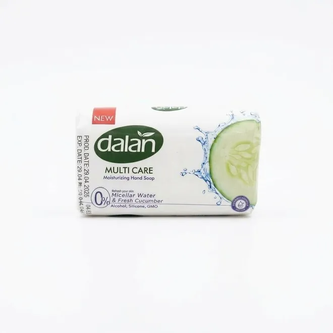 Jabón con aroma pepino y agua micelar, 90 g, Dalan