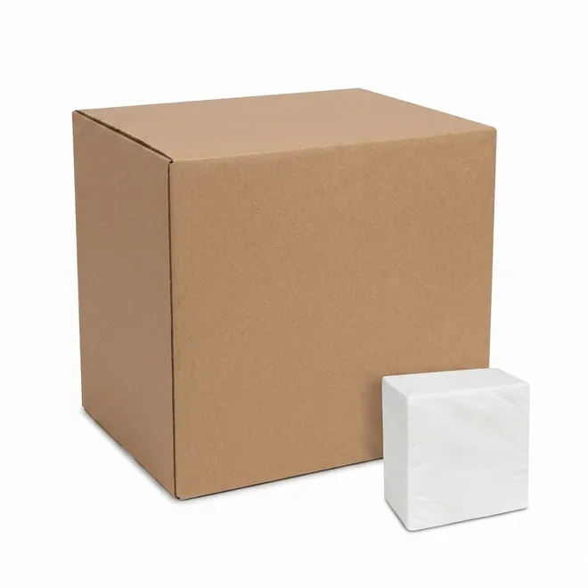 Caja de Servilletas 20 x 20cm, 24 paquetes de 100 u, Controlpack