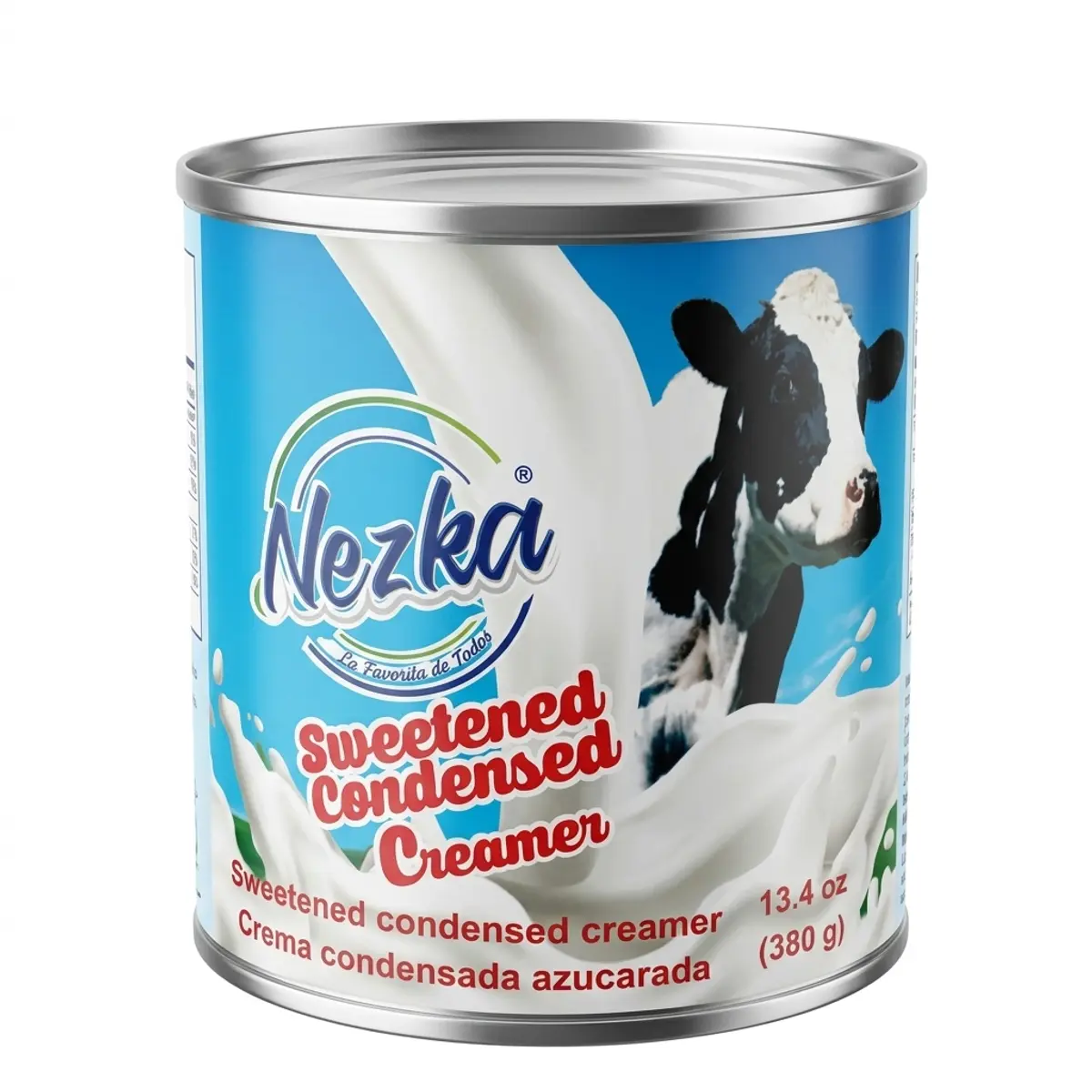 Leche condensada, 380 g, Nezka