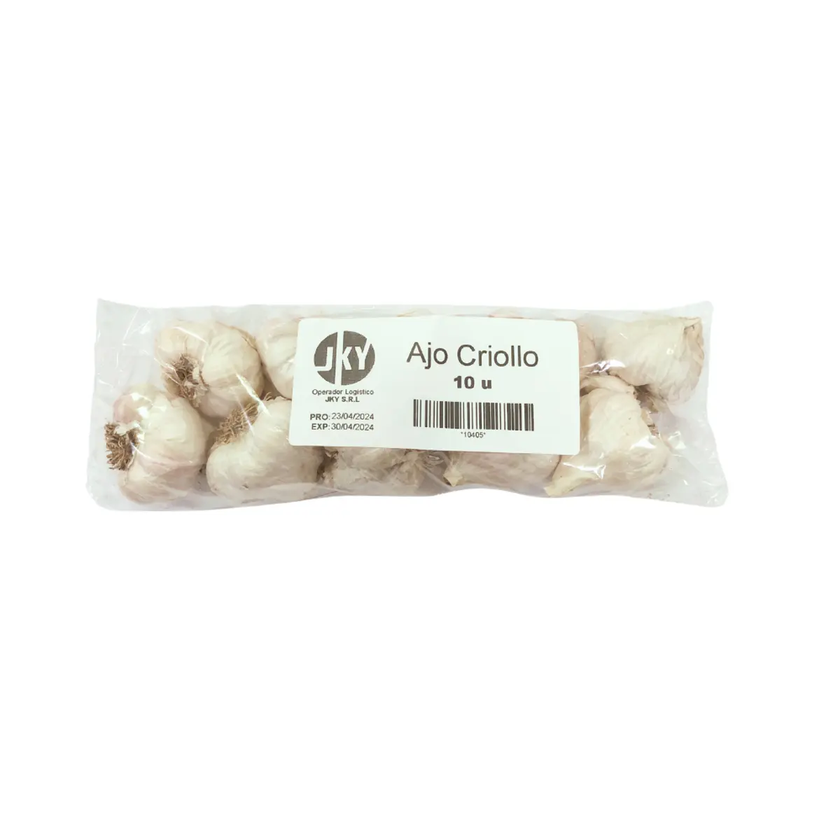 Ajo criollo 10 u, JKY
