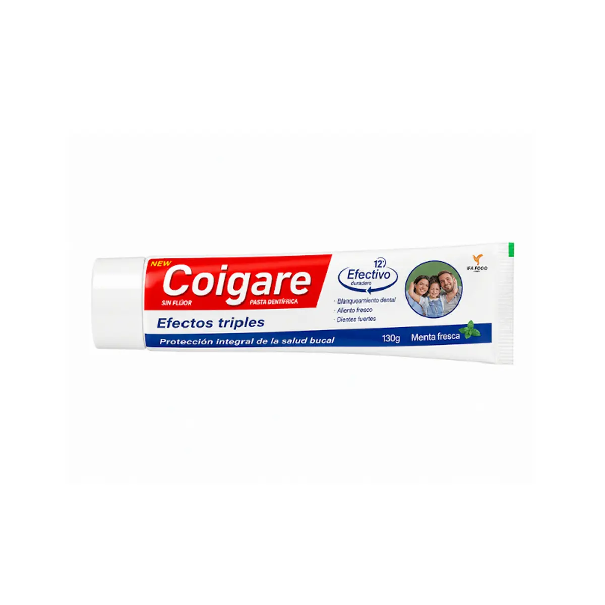 Pasta dental con sabor a menta, 130 g, Coigare 