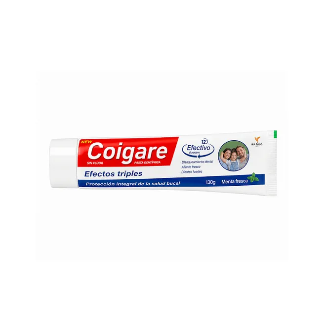Pasta dental con sabor a menta, 130 g, Coigare 