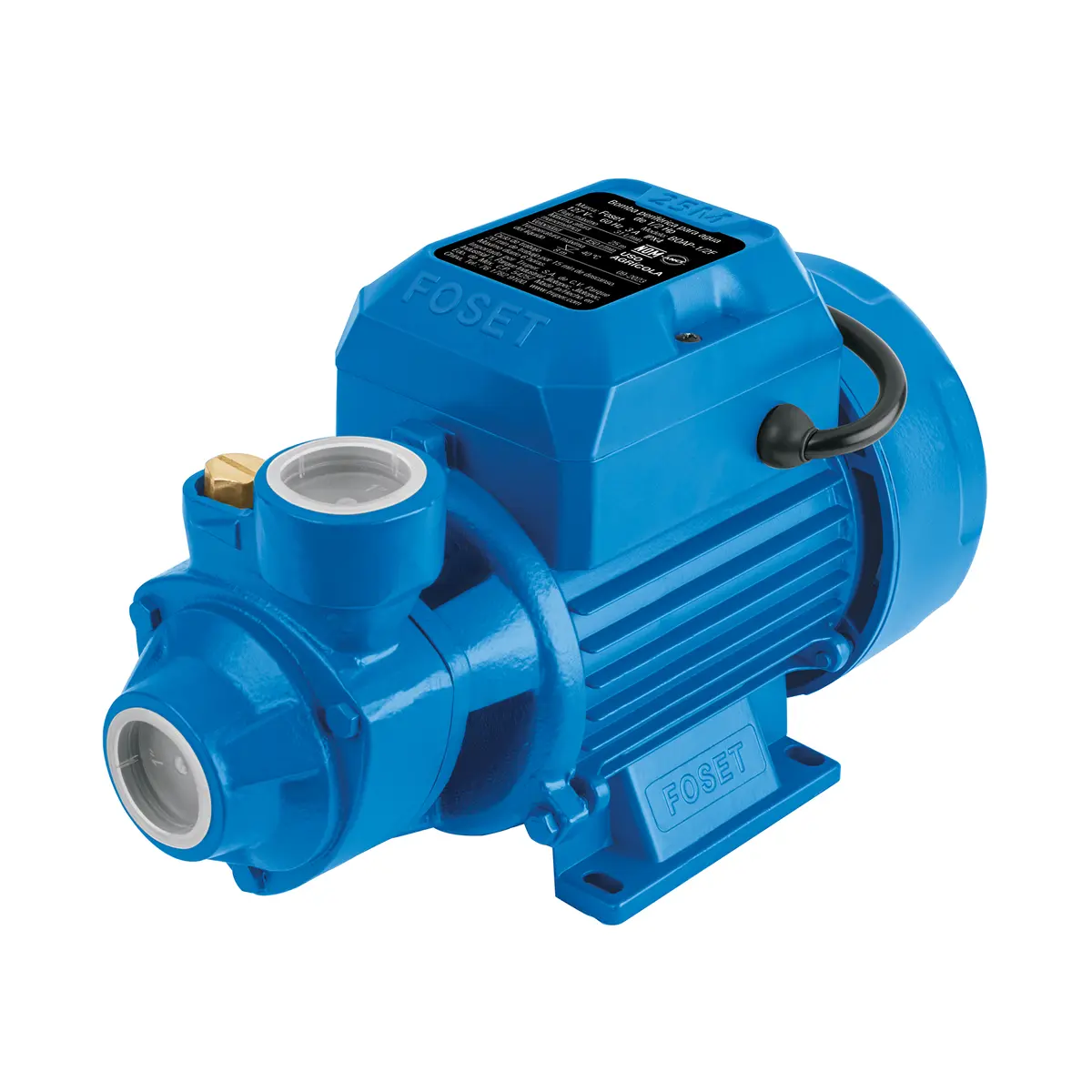 Bomba de agua periférica de 1/2HP, Foset