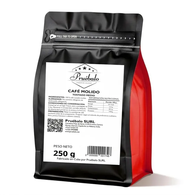 Café molido, 250 g, Pruébalo
