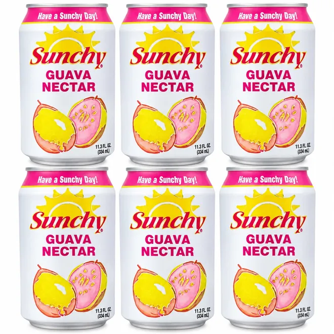 Néctar de guayaba Sunchy (6 x 334 ml)