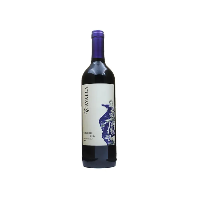 Vino tinto Carmenere, 750 ml, Cavalla