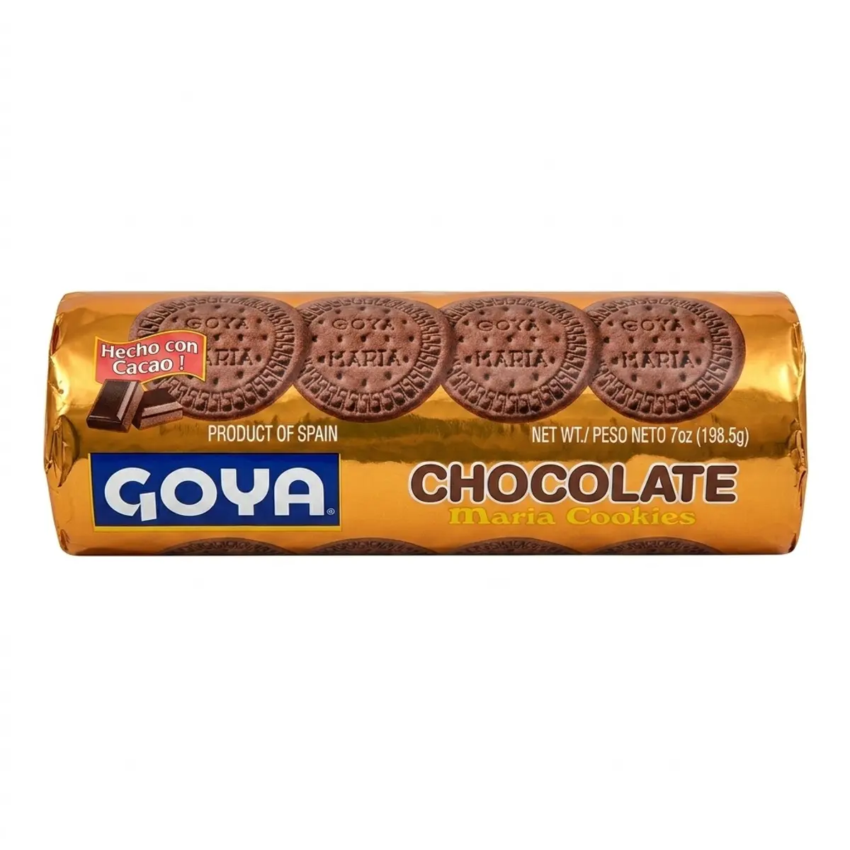 Galletas María de chocolate, 198 g, Goya
