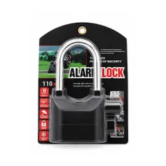 Candado de seguridad de 60 mm con alarma integrada
